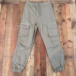 Asos Cargo trousers skater fit light khaki tan men's 32